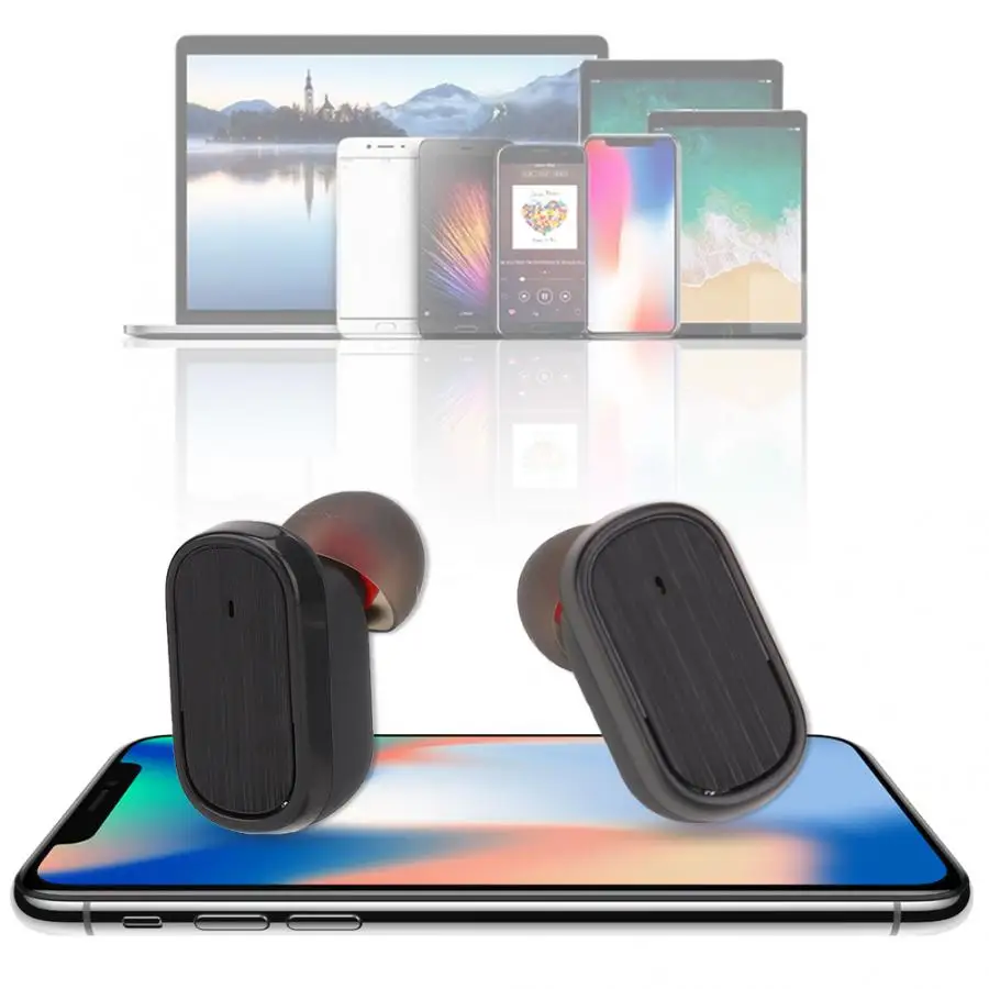 W02YY IPX5 Водонепроницаемый Bluetooth с сенсорным управлением 5,0 TWS бинауральные HD звонки стерео наушники