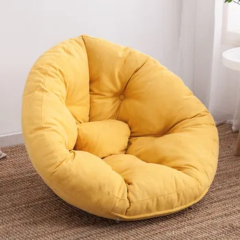 

Lazy sofa bean bag single recliner balcony small family folding tatami sofa