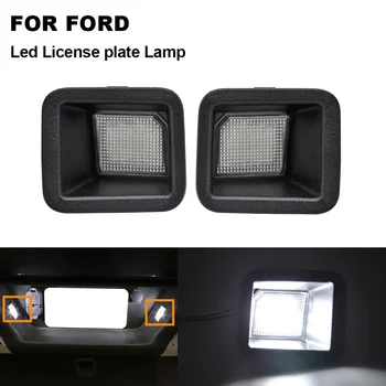

2PCS Error Free Super Bright LED License Plate Lamp Number Plate Rear Lamp For Ford F250 F350 F450 F550 Super Duty 2017-2018