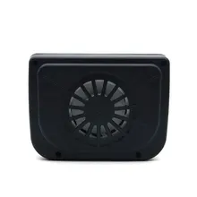 Автомобильный вентилятор на солнечной батарее Стайлинг авто вентилятор на солнечной батарее Удобный Универсальный 15*6*11 см черные защитные приборы для домашнего офиса