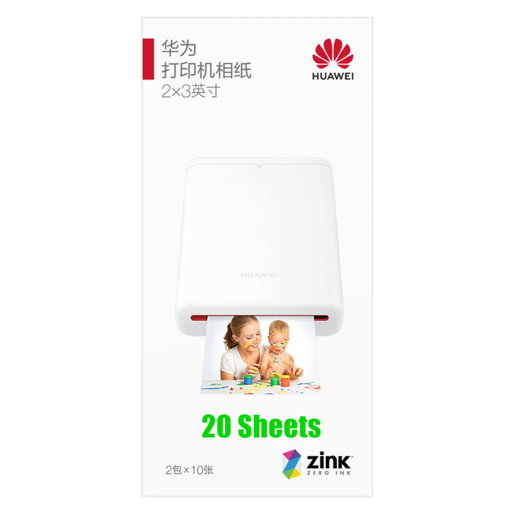 HUAWEI CV80 313*490 AR Мини Портативный Карманный фотопринтер DPI Беспроводная Bluetooth 4 1