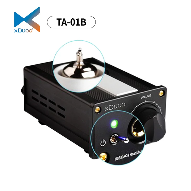 Xduoo Ta01b 12au7 Tubes Amplifier High Performance Hifi Usb Dac Tube