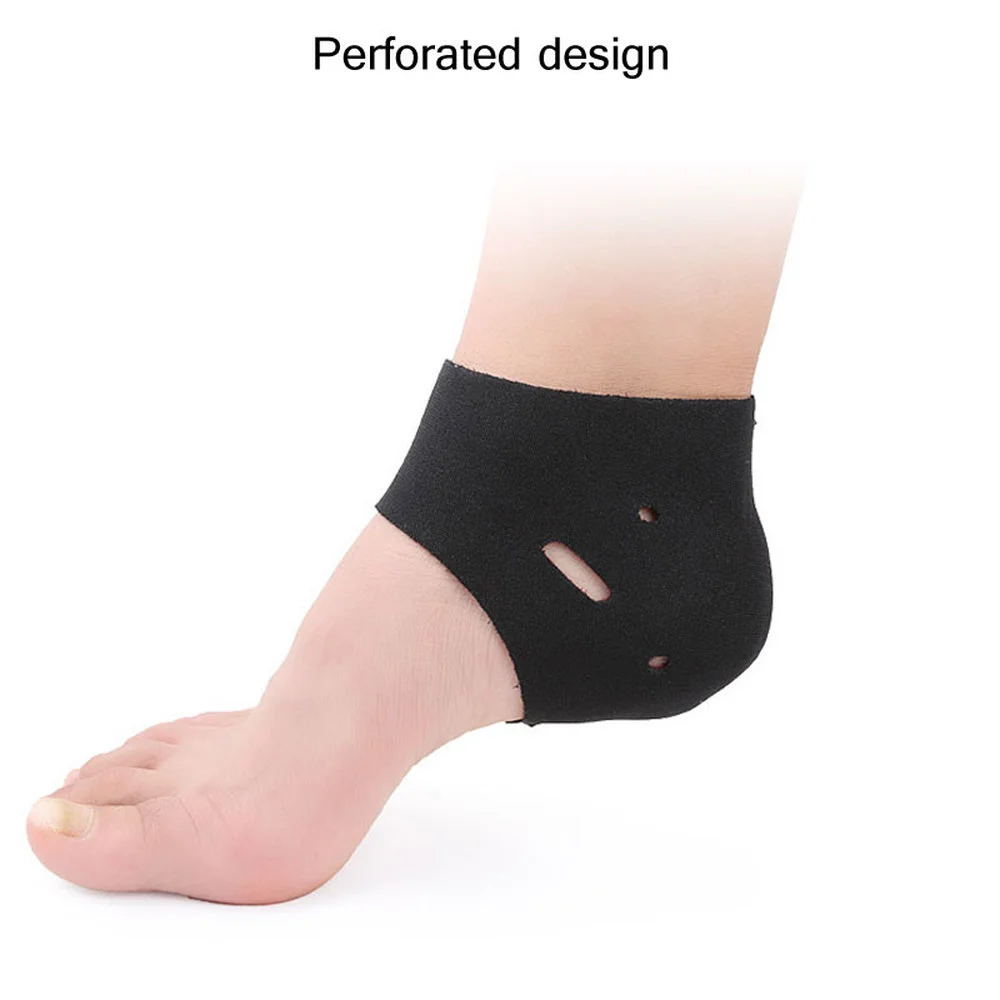 1Pair Compression Plantar Fasciitis Sleeve Socks Support Protective Ankle Heel Reduce Pressure Heel Relief Pain