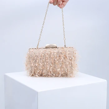 

Tassel Handbags sac luxe Luxury Shoulder Crossbody Bag Ladies Wedding Party Evening Bag Fashion Purse Hot Sales Wolesale