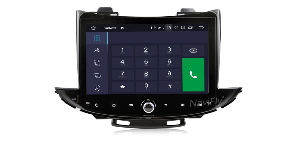 Discount NaviFly Auto navigation Android 9.0 Car radio GPS Navigation For Chevrolet TRAX 2016 2017 2018 car multimedia stereo navigation 11