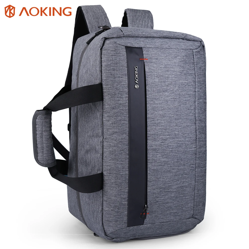 Aoking, 34L, рюкзак для путешествий, с обувью, комбинированный, мужской, т, многофункциональный, рюкзак, большой емкости, для улицы, сумка на плечо, мужская, для ноутбука, сумка - Цвет: Grey