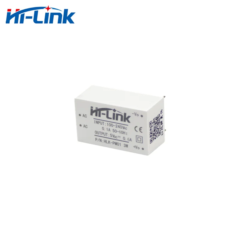 Hi-Link ac dc 5 в 3 Вт понижающий модуль питания-преобразователь умный бытовой выключатель модуль питания
