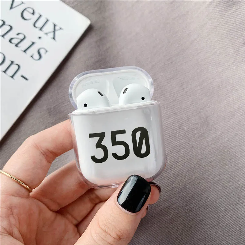 Уличный тренд, прозрачный чехол для AirPods, чехол для беспроводных Bluetooth наушников, чехол для Air pods, чехол для Air Pod 2, чехол s - Цвет: style 7