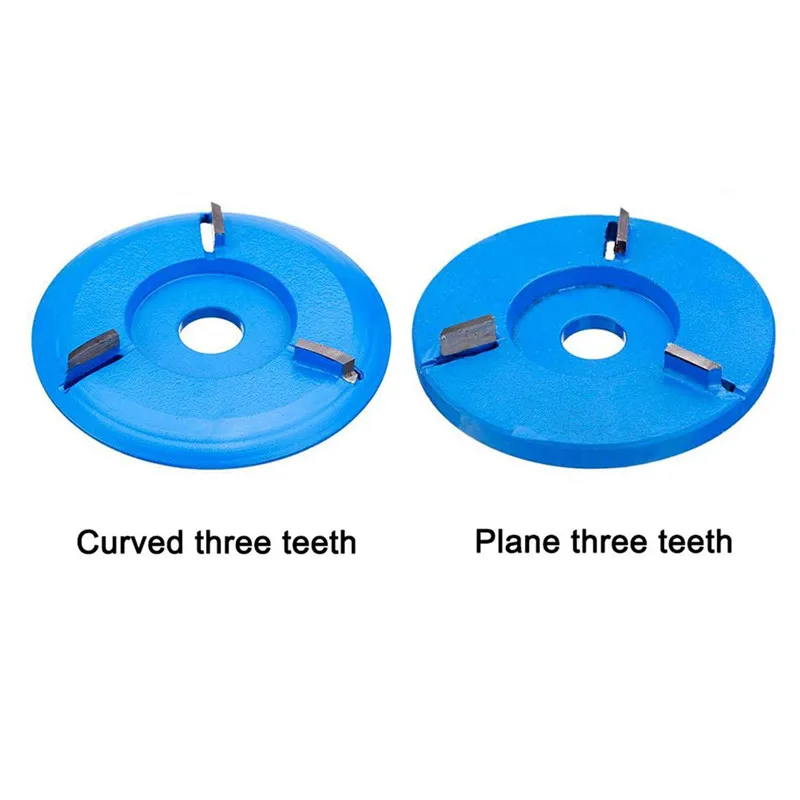 ALLSOME 90 мм дуга/плоские зубы самолет резьба по дереву дисковый инструмент фреза для 16 мм Диафрагма угол TN88 самолет три зуба
