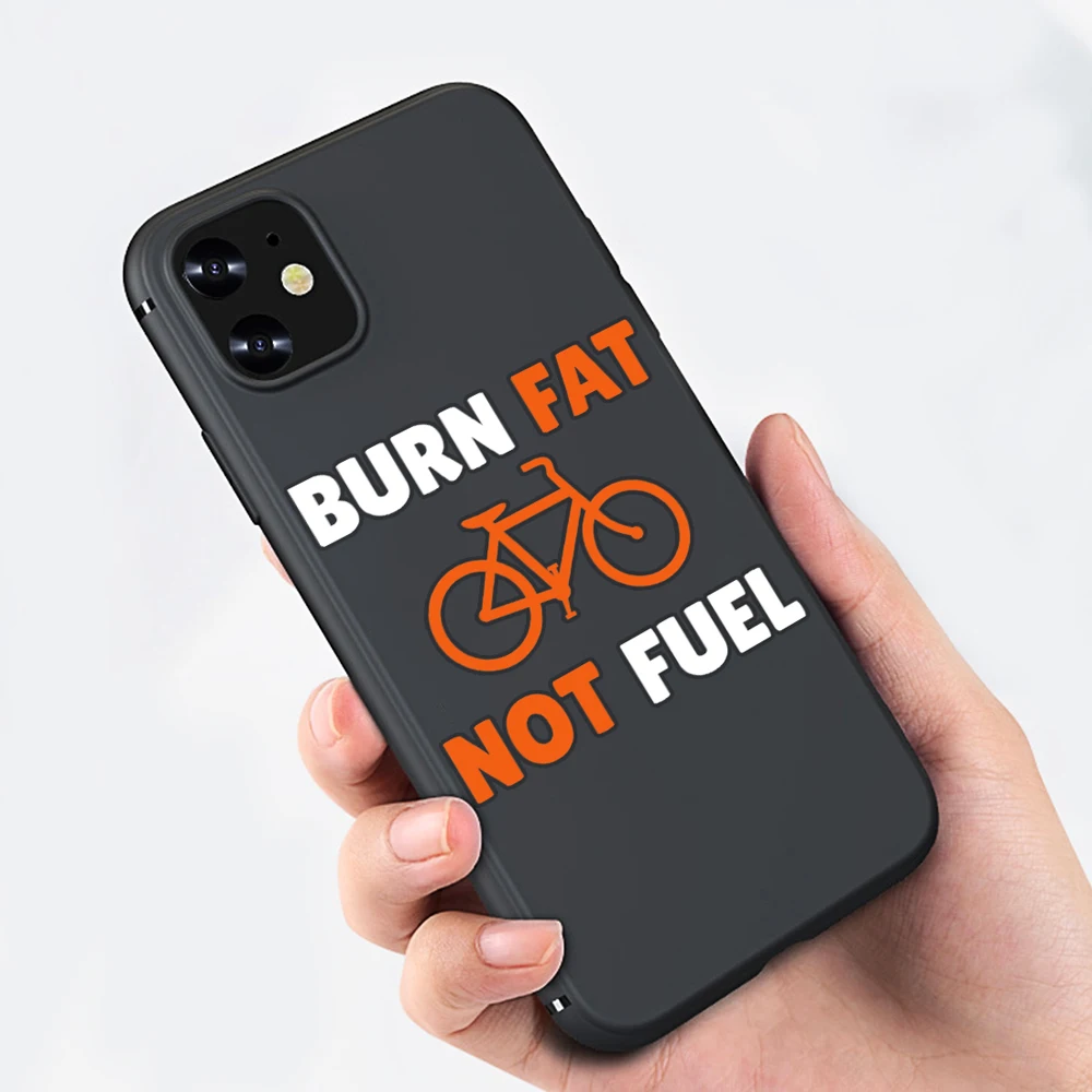 Чехол для телефона с защитой от сжигания жира черный мягкий чехол iPhone 11 Pro Max 6 7 8 plus