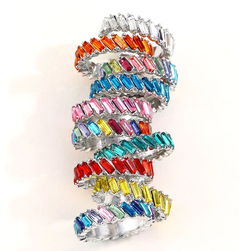 Finger Ring Wedding Rings Wedding Ring Lost Lady Zircon Rhinstone Rings for Women Wedding Party Jewelry