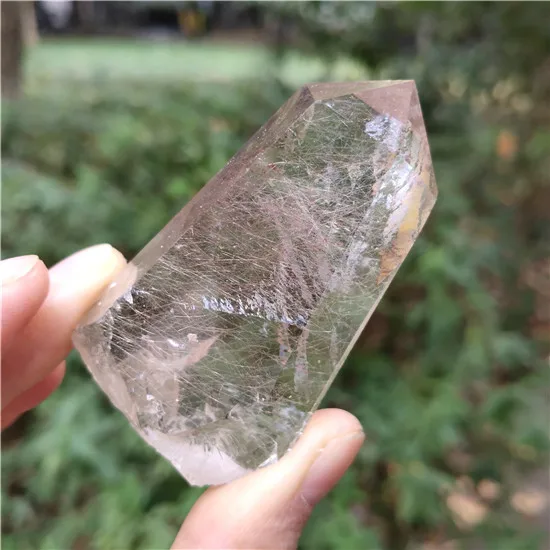 Рутил Кристалл башня камень остров Wicca Декор натуральный кварц кристаллы Cristal Пьер медитация Cristaux для исцеления чакр с помощью рейки