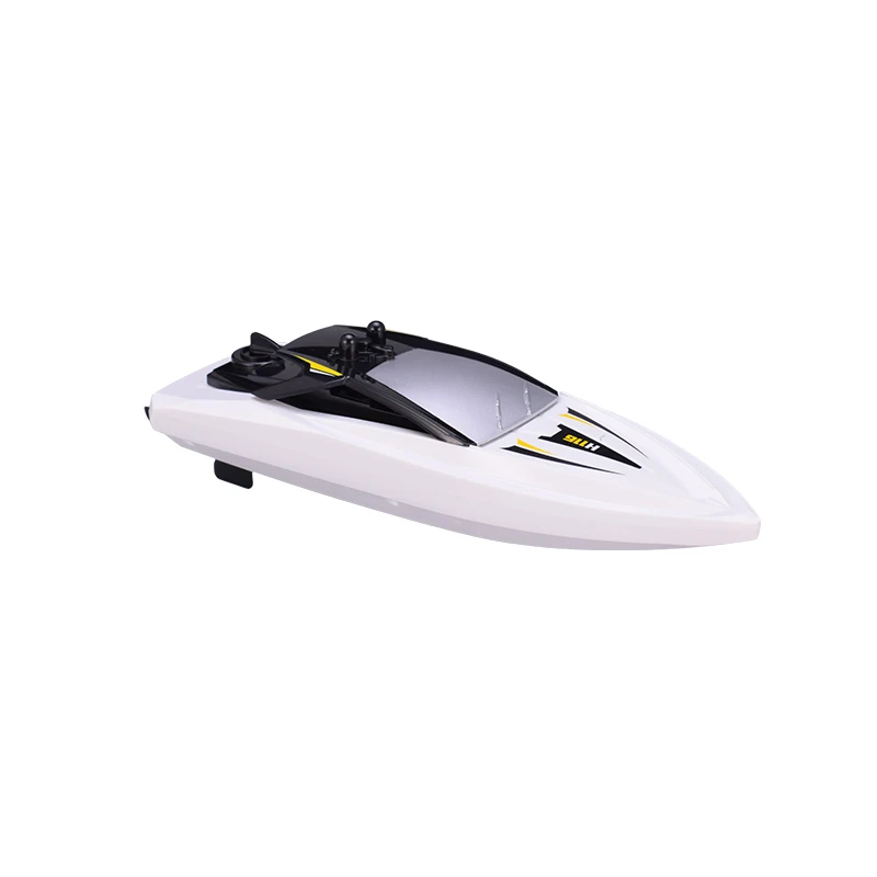 TKKJ H116 1:47 2,4G 3CH RC лодка 50 м с дистанционным управлением мини RTR скорость 20 минут время игры детские водные игрушки желтый