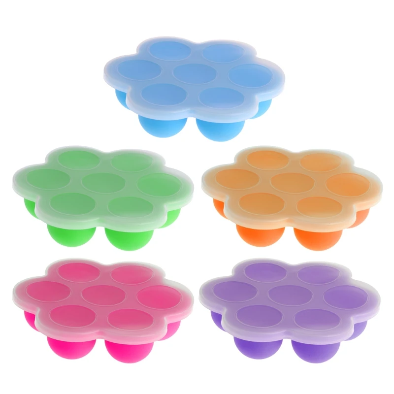 new Baby Food Container Infant Fruit Breast Milk Storage Box Freezer Tray Crisper