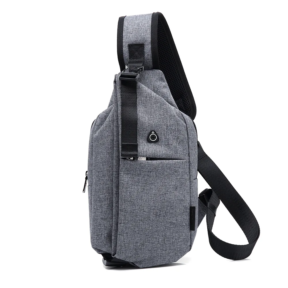 

Cross Border Hot Selling Fashion Men Chest Pack Multi-functional Crossbody Bag Trend Casual Chest Men's Bag a Generation of Fat