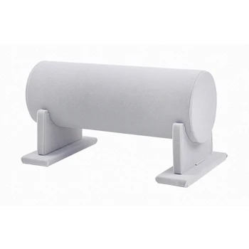 

Hair Clasp Detachable Stand Home Women Shop Velvet Packaging Cylinder Hoop Display Jewelry Organizer Headband Holder