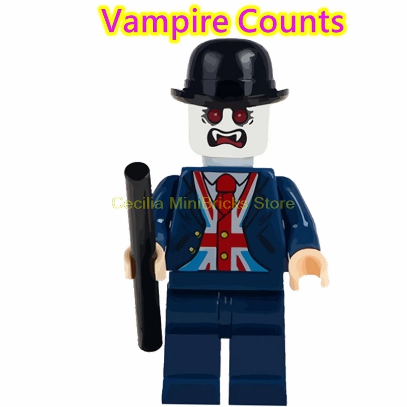 Vampire Counts Хэллоуин фильм инопланетянин фигура хищника строительные блоки модель капитан Марвел танос игрушки подарок на день рождения лего technic Creator друзья - Цвет: Vampire Counts