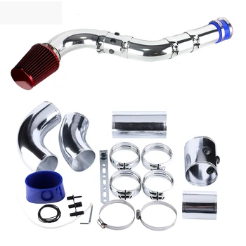 

Universal Car Auto Air Intake Pipe Turbo Direct Cold Air Filter injection system Aluminum Alloy Intake Pipe Kit 3Inch 76mm