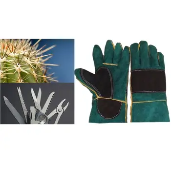 

Handling Gloves- Scratch/Bite Resistant Protective Gloves,for Dog Cat Bird Snake C63B