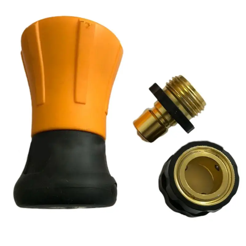Garden High Pressure Water Spray Hose Nozzle Large Flow Sprinkler Adjustable Car Household Tools 2 Colors