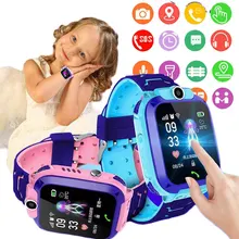 

Children's Smart Watch Q12 SOS Positioning Tracker Watches Smartwatch For Girls Boys SIM Card Call With Small Game Kids Gift