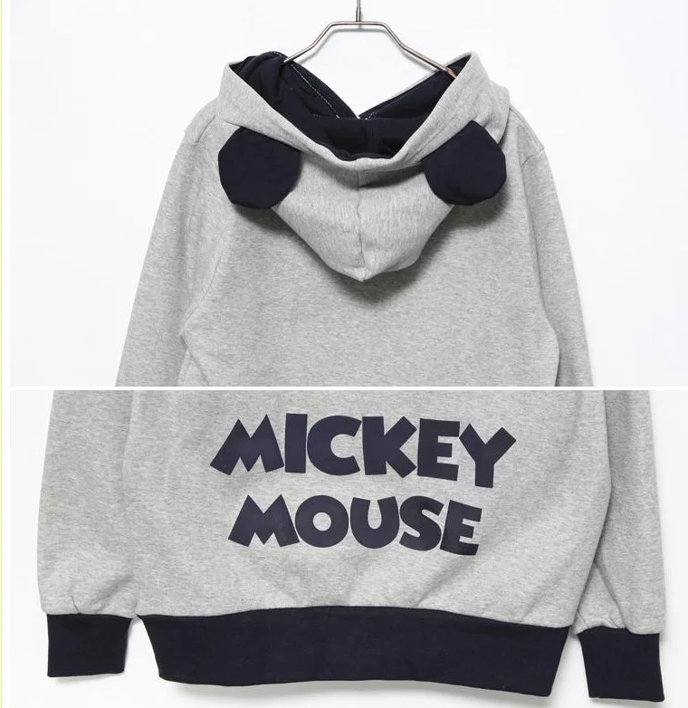 Autumn and Winter Plus Size Loose Women's Sweatshirt Mickey Cartoon Print Long Sleeve Pullovers Female Hoodies