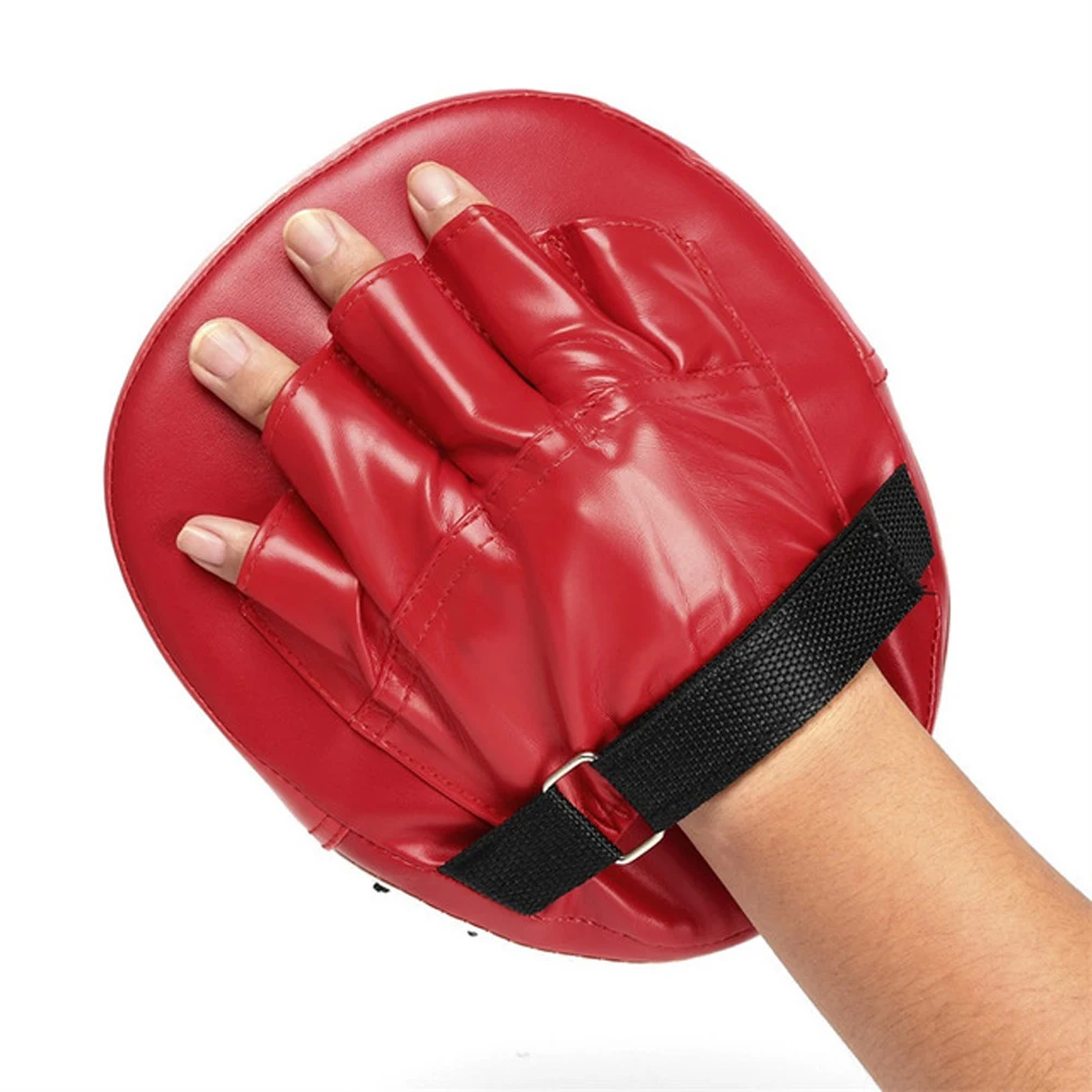 Черный Красный Боксерские Перчатки / для Муай Тай Kick Boxer MMA Обучение PU пены Каратэ