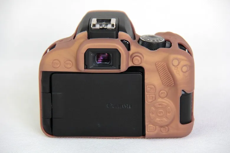 Сумка для камеры Canon 800D силиконовый новейший защитный чехол камеры|Корпусы