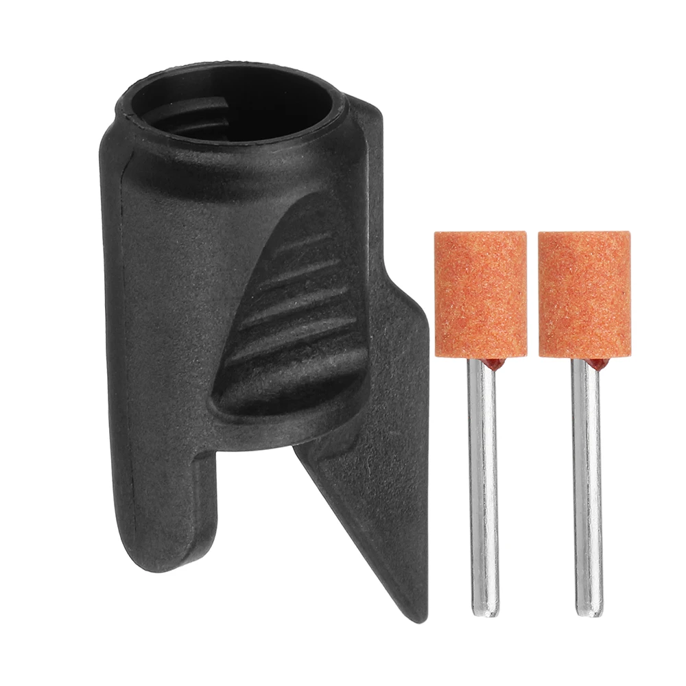  Saw Sharpening Sharpener Guide Attachment Kit Drill Adapter for Dremel Drill Rotary Power Tools Min