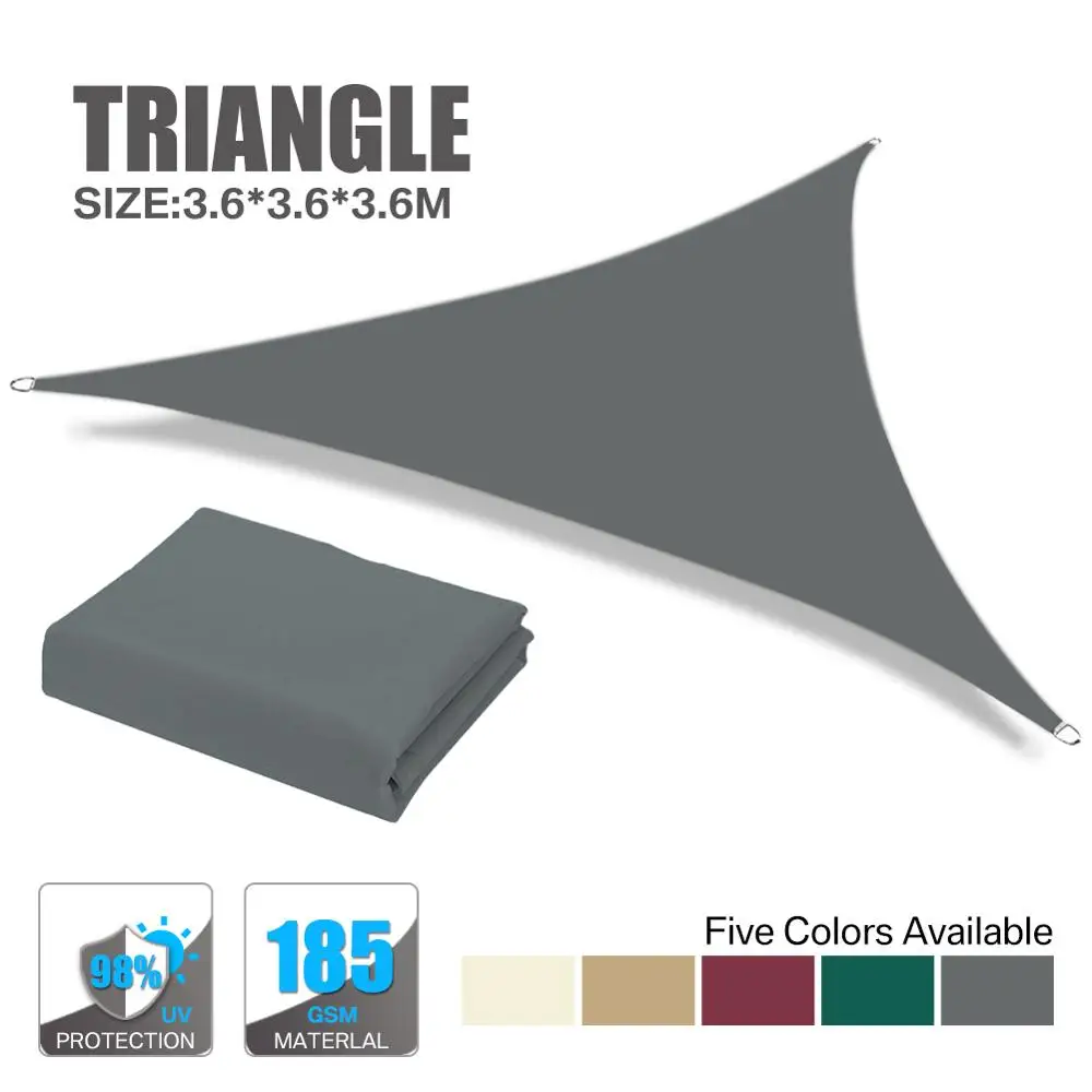 Waterproof Awning Sunshade Sun Shade Sail Made Minimal