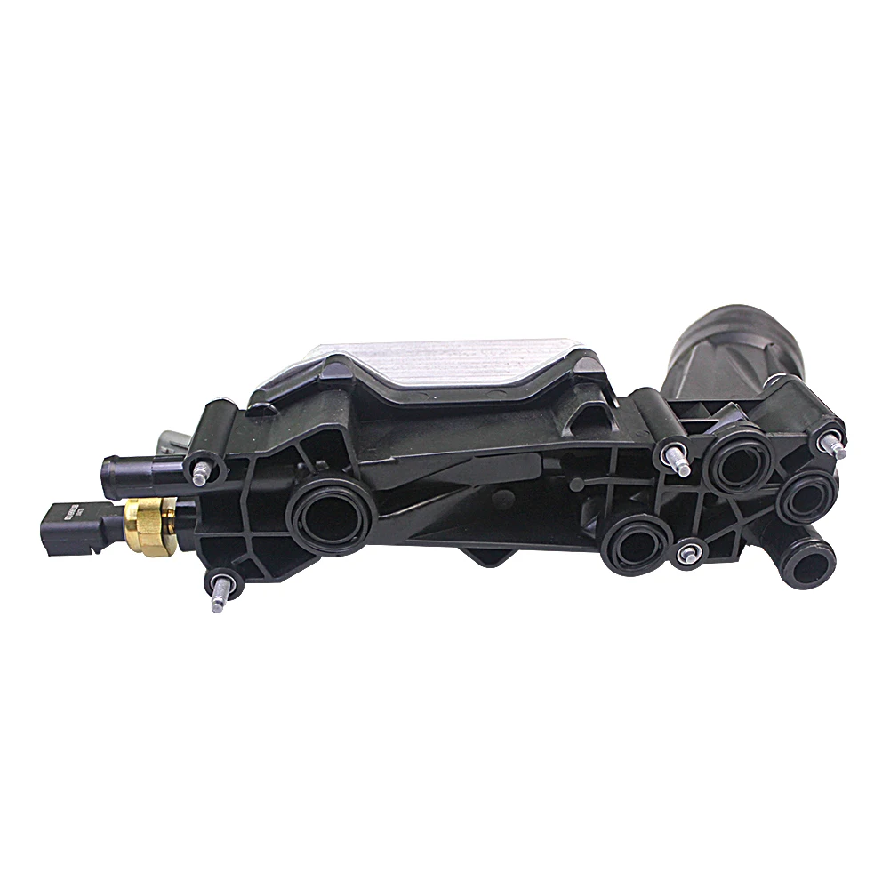 Oil Filter Adapter Housing 68105583AF for- Chrysler Dodge Jeep 3.6L- Includes O-Rings Pre-Installed