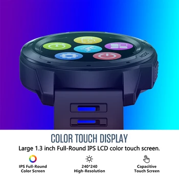 

newest 1.3 Color Screen Smart Watch Men steps Fitness Bracelet Tracker IP67 Waterproof Heart Rate Monitor Smartwatch smart band