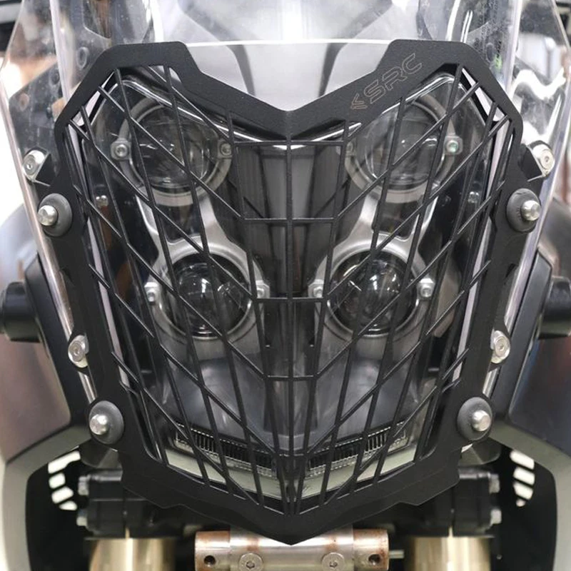 For Yamaha Tenere 700 TENERE 700 Tenere700 Motorcycle Aluminium Headlight Guard Protector Cover Protection Grill 12 - Racext For Yamaha Tenere 700 TENERE 700 Tenere700 Motorcycle Aluminium Headlight Guard Protector Cover Protection Grill - - Racext 11