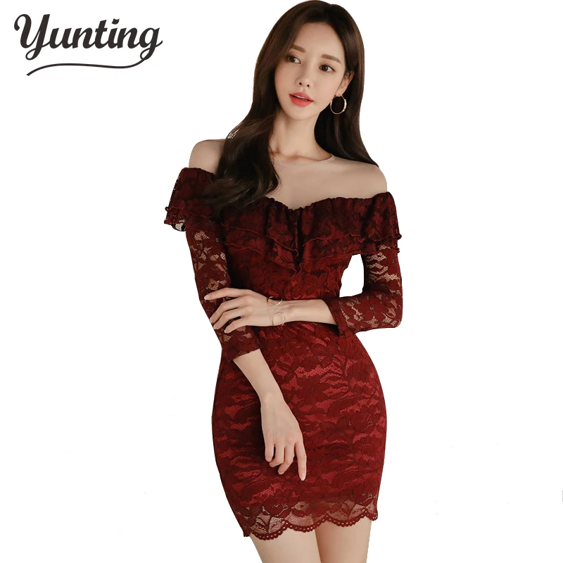 

Женское Сетчатое платье-футляр в стиле ретро