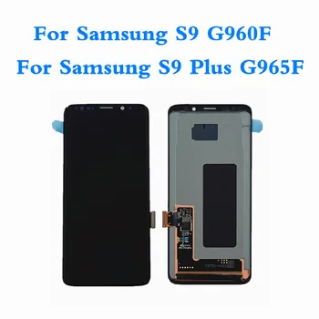 

AMOLED LCD For Samsung S9 S9 Plus LCD Display Screen For Samsung S9 G960F Touch Screen Digitizer For S9 Plus G965 Display Screen