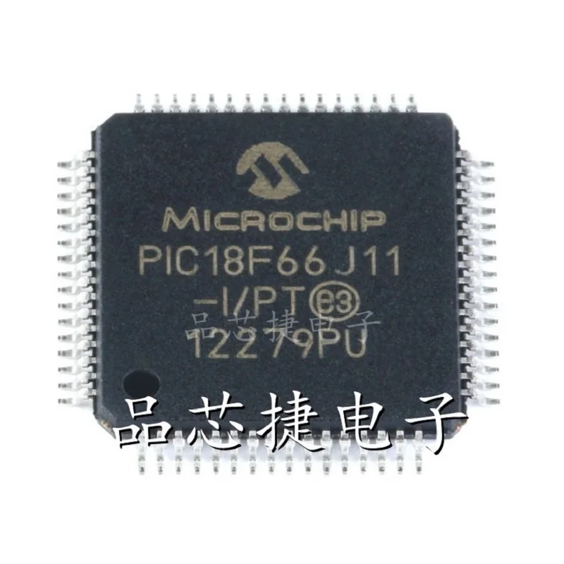 

5 шт./лот PIC18F66J11-I/PT TQFP-64 MCU Высокопроизводительные 1-мбит флэш микроконтроллеры