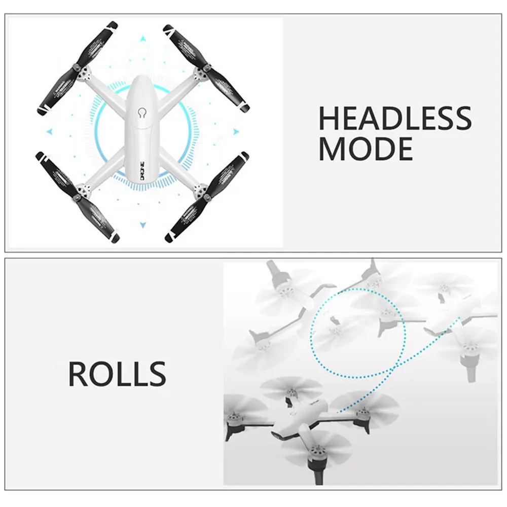 SG106 профессиональная камера Дрон 4K wifi HD FPV Дрон на ру воздушный Квадрокоптер вертолет селфи игрушки малыш двойная камера