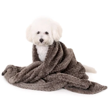 

Cushion Cover Couch Sofa Solid Flannel Home Furniture Protector Pet Puppies For Bed Warm Thickened Mat Soft Dog Blanket