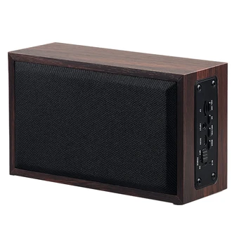 

W20 New Wood Mobile Phone Wireless Bluetooth Speaker Fabric Home Computer o