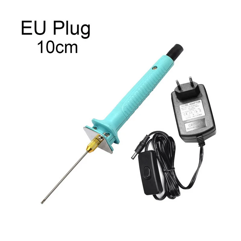 Электрический Резак для пенополистирола, пенопластовый нож с горячим проводом, пенопластовая режущая ручка, портативные режущие инструменты для пенополистирола - Цвет: 10CM EU