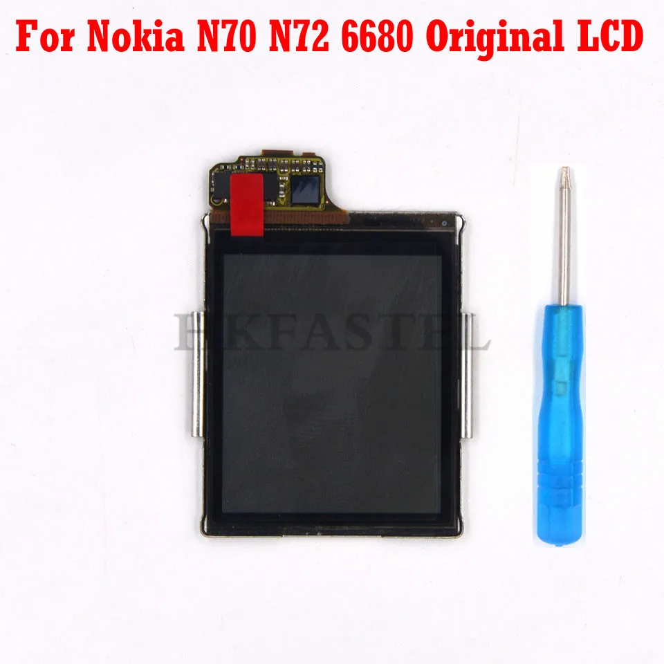 Оригинальный ЖК экран с дигитайзером для Nokia N70 N72 6680 дюймов замена дисплея +