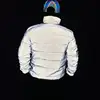 Winter reflective coat men women cotton-padded reflective jacket 2020 fashion thicken warm down cotton parka mannen jas 3