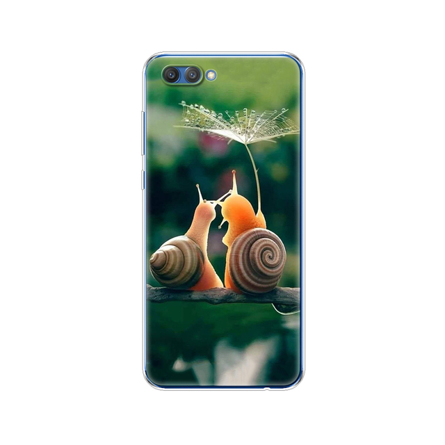 case for huawei honor V10 VIEW 10 soft tpu back phone cover for huawei honor 10 VIEW 10 Etui protective printing coque