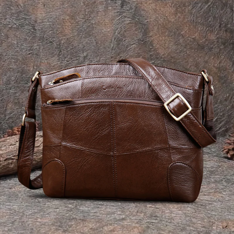 Сумка через плечо женская из натуральной кожи большой вместимости|brand handbags|fashion