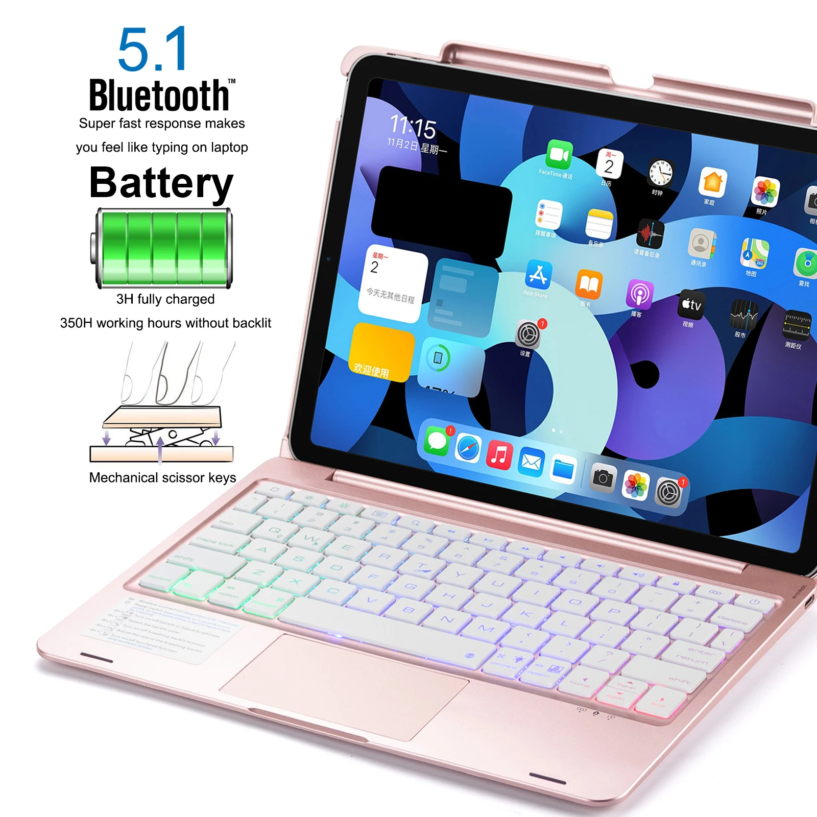 controle touchpad sem fio capa protetora