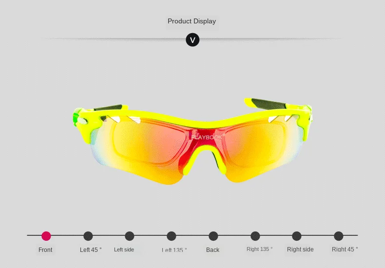 Cycling Sunglasses Outdoor Polarizing Bicycle Riding Glasses Wind-Resistant Sand Fishing Mountain Bike Sports Sun Goggles
