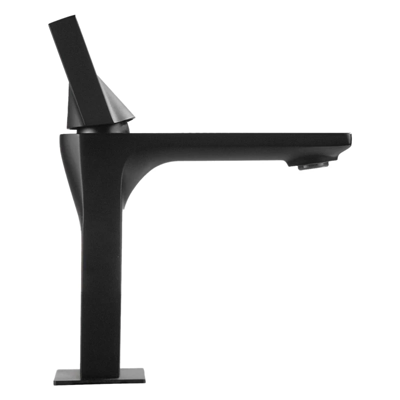 

LIXF British Royal Soldier Style Single Handle Single Hole 8.2 Inch Bathroom Sink Faucet Deck Mount Hot and Cold Lavatory Faucet