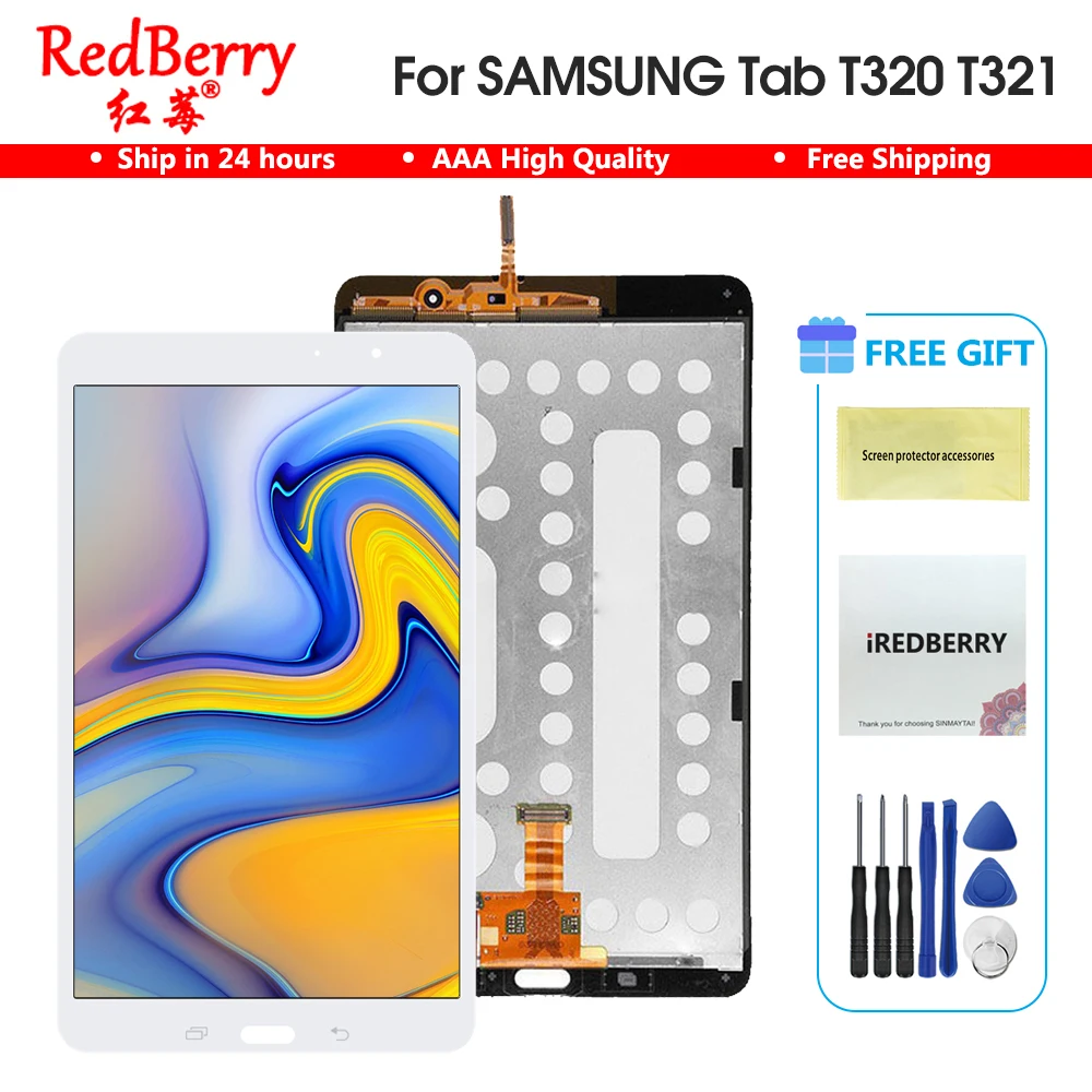 New 8.4&quot For Samsung Galaxy Tab Pro SM-T320 T321 T325 LCD Display Touch Screen Digitizer Sensors Assembly Panel Replacement |