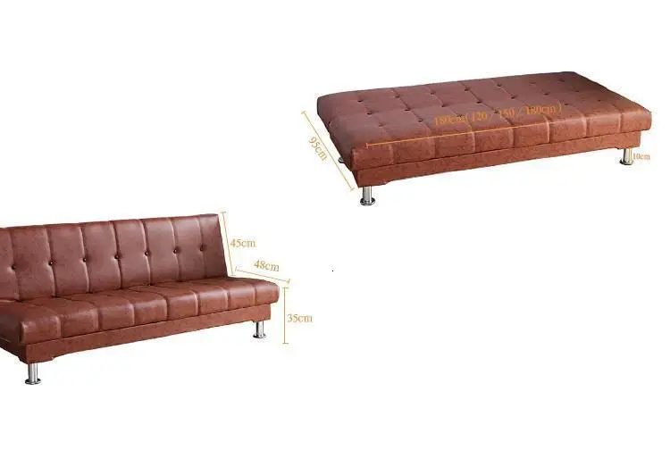 Складной диван Meble, современный пуховый диван Meubel Futon, кожаный чехол для мобильного телефона, мебель для гостиной, диван-кровать