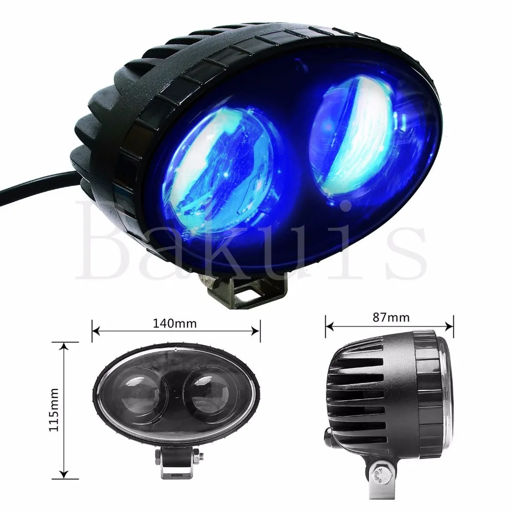 Fari LED Per Carrelli Elevatori - 2 Pezzi Luci Spot Lavoro Per Muletto - Foto 12